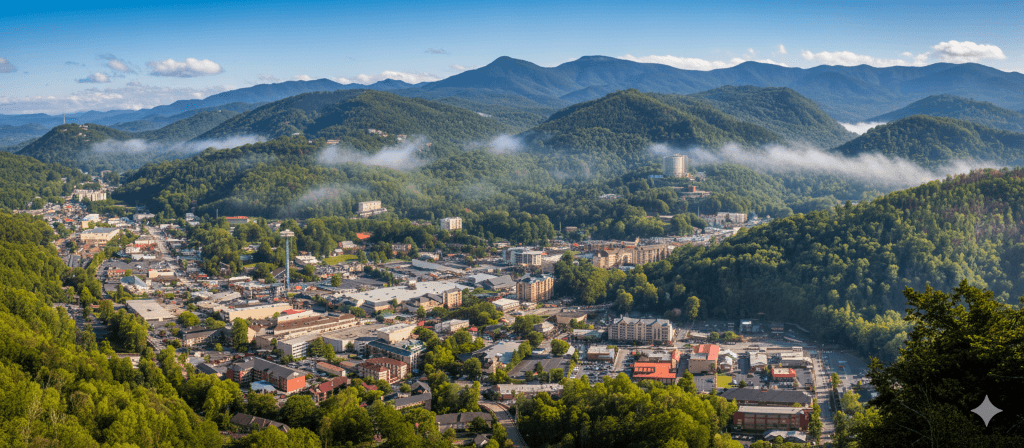 Gatlinburg Aerial View